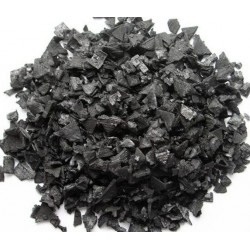 Escamas de sal con carbon vegetal