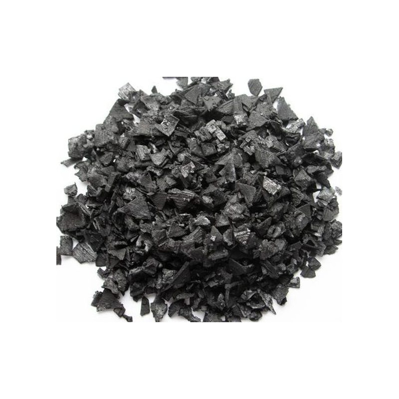 Escamas de sal con carbon vegetal