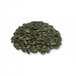 Pipa de calabaza pelada cruda